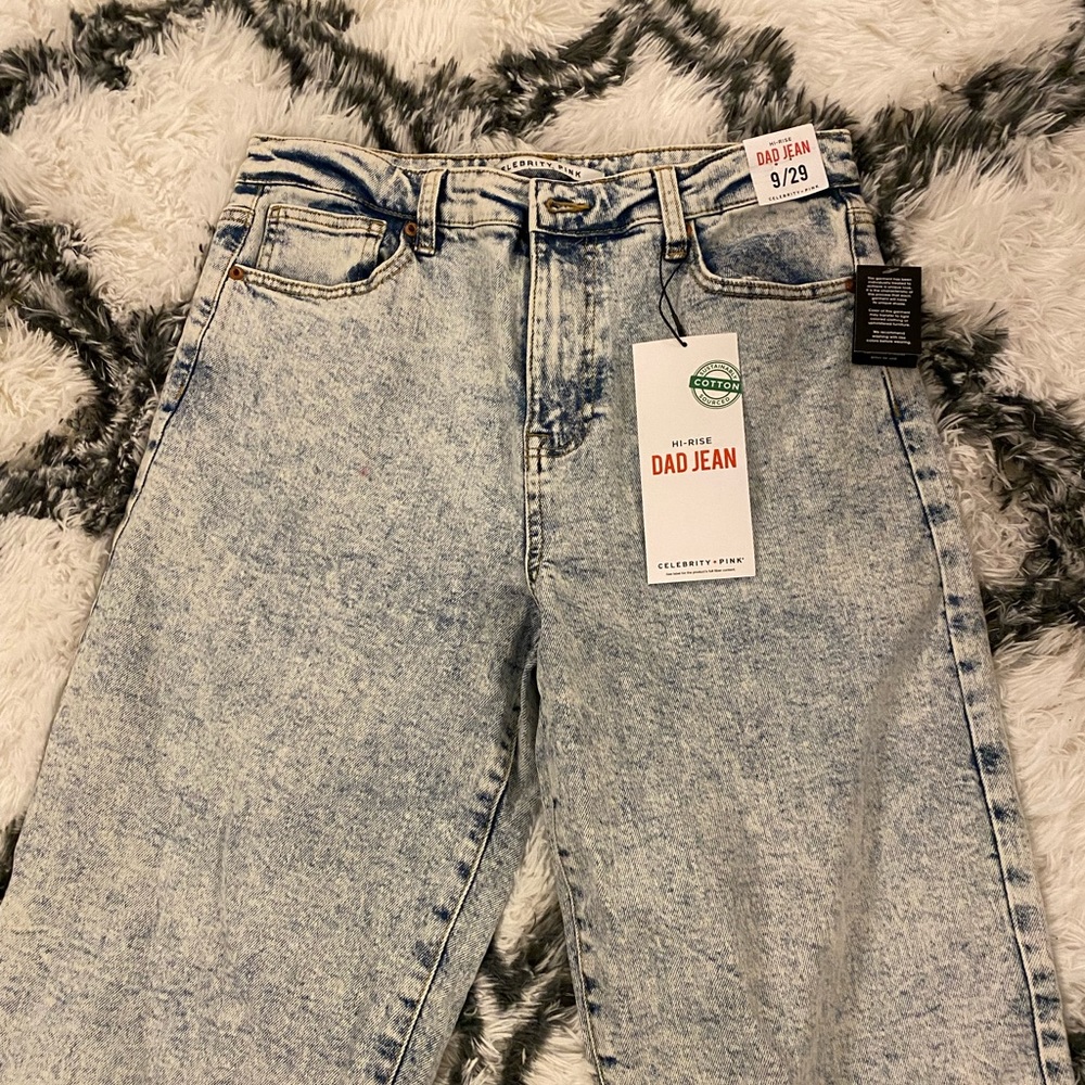 Celebrity Pink Dad Jeans Size: 9